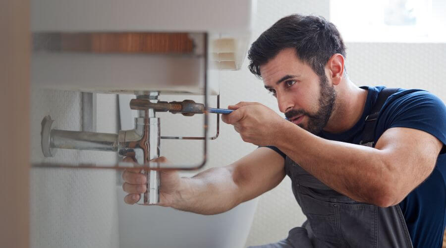 Water heater installation in Saint Georges, DE